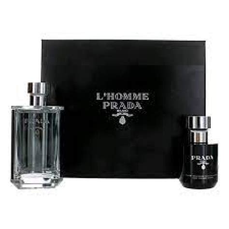 l homme prada milano gift set